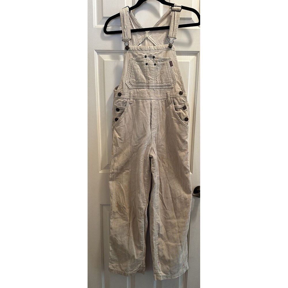 Vintage Jordache Carpenter‎ Corduroy Bib Overalls Girls 12/14